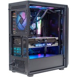 SilverStone FARA 511Z midi tower behuizing Zwart | 2x USB-A | RGB | Tempered Glass