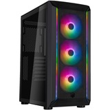 SilverStone FARA 511Z midi tower behuizing Zwart | 2x USB-A | RGB | Tempered Glass