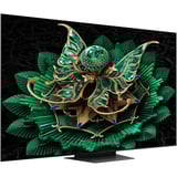 TCL QD-MiniLED TV 65MQLED85K 65" Ultra HD QLED Zwart, 4x HDMI, 1x USB-A, CI, Optisch, Bluetooth, LAN, WLAN, HDR10+