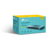 TP-Link LiteWave LS108G switch Blauw