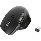 Targus Antimicrobial Ergo Wireless Mouse Zwart, 1600 Dpi