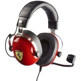 Thrustmaster T.Racing Scuderia Ferrari Edition-DTS gaming headset Rood/zwart, PC, Xbox, PlayStation 4