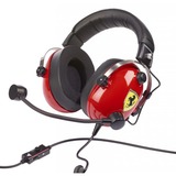 Thrustmaster T.Racing Scuderia Ferrari Edition-DTS over-ear gaming headset Rood/zwart, PC, Xbox, PlayStation 4