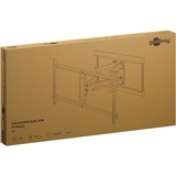 goobay TV Wall Mount Pro FULLMOTION (XL), 43 tot 90 inch wandmontage  Zwart