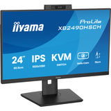 iiyama ProLite XB2490HSCH-B1 23.8" monitor Zwart, 1x HDMI, 2x USB-C, 2x USB-A, 120 Hz