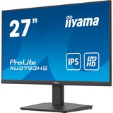 iiyama Prolite XU2793HS-B5 27" Monitor Zwart, 75Hz, HDMI, DisplayPort, Audio, FreeSync