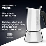 Bialetti Venus 1682 espressomachine Zilver, 4-kops