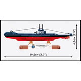 COBI Historical Collection - HMS Upholder (P37) U-class submarine Constructiespeelgoed Schaal 1:300