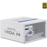 Chieftec Vega M White PPG-850-C modulaire 850 watt voeding  Wit, 1x 12V-2x6, 4x PCIe