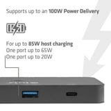 Club 3D CSV-2512 KVM Switch Dual USB-C naar HDMI kvm-switch Zwart, 4K 60Hz