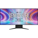 Corsair XENEON FLEX 45WQHD240 45" Curved UltraWide gaming monitor Zwart, 2x HDMI, 1x DisplayPort, 4x USB-A 3.2 (10 Gbit/s), 2x USB-C 3.2 (10 Gbit/s), 240 Hz