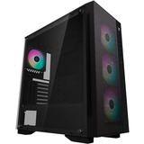 DeepCool MATREXX 55 Mesh ADD-RGB 4F midi tower behuizing Zwart | 2x USB-A | RGB | Window