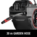 EINHELL Accu Waterslanghaspel GE-HR 18/30-1 Li-Solo Grijs/rood, Accu en oplader niet inbegrepen