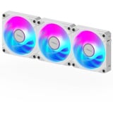 GIGABYTE AORUS EZ CHAIN FAN 120 RGB case fans Zwart, 3 stuks, 120 x 120 x 25 mm