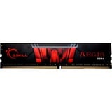 G.Skill 32 GB DDR4-2666 (2x 16 GB) Kit werkgeheugen Zwart/rood, F4-2666C19D-32GIS, Aegis