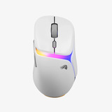 Glorious Model D 3 Wireless gaming muis Wit, Tot 30.000 dpi, RGB, USB / 2.4 GHz / Bluetooth