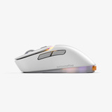 Glorious Model D 3 Wireless gaming muis Wit, Tot 30.000 dpi, RGB, USB / 2.4 GHz / Bluetooth