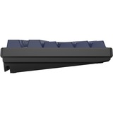 HelloGanss HS108T GC17 RGB mechanisch toetsenbord Zwart, US lay-out (QWERTY), Gateron White, 100%, RGB leds, PBT Doubleshot keycaps, hot swap, 2,4 GHz / Bluetooth / USB-C