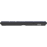 HelloGanss HS108T GC17 RGB mechanisch toetsenbord Zwart, US lay-out (QWERTY), Gateron White, 100%, RGB leds, PBT Doubleshot keycaps, hot swap, 2,4 GHz / Bluetooth / USB-C