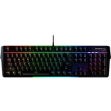 HyperX Alloy MKW100, gaming toetsenbord Zwart, US lay-out, HyperX Red, RGB led