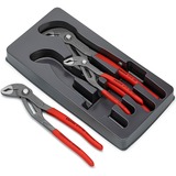 KNIPEX Cobra-set 00 20 09 V02 tangenset Rood, 3-Delig