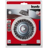 KWB Agresso-Flex Komborstel, Staaldraad, Gevlochten 100 mm x M14 