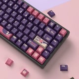 Keychron Lunar Witch - Cherry Profiel Dye-Sub PBT Volledige Keycap Set keycaps Donkerpaars, 140 stuks