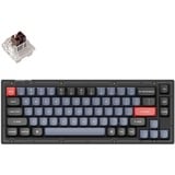 Keychron V2-A3 RGB mechanisch gaming toetsenbord Zwart, US lay-out (QWERTY), Keychron K Pro Brown, 65%, RGB leds, Double-shot PBT, hot swap
