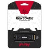 Kingston FURY Renegade 4 TB SSD Zwart, SFYRS/4000G, M.2 2280, PCIe 4.0 NVMe