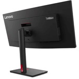 Lenovo ThinkVision T34W-30 (63D4GAT1EU) 34" Curved UltraWide monitor Zwart, HDMI, DisplayPort, USB-C, RJ-45