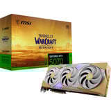 MSI GeForce RTX 5070 12G World of Warcraft MIDNIGHT LIGHT EDITION OC grafische kaart Goud/blauw, DLSS 4, 3x DisplayPort, 1x HDMI 2.1
