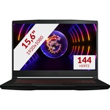 MSI Thin GF63 12VF-270NL 15.6" gaming laptop Zwart | i7-12650H | RTX 4060 | 16 GB | 512GB SSD