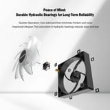 Montech GF120 ARGB PWM 3 in 1 Pack case fans Zwart, 3 stuks, 120 x 120 x 25 mm