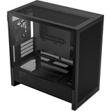 NZXT NZXT H3 Flow (2025) All Black midi tower behuizing Zwart (mat) | 1x USB-A | 1x USB-C | Window