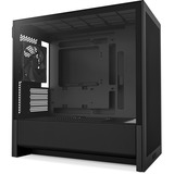 NZXT NZXT H3 Flow (2025) All Black midi tower behuizing Zwart (mat) | 1x USB-A | 1x USB-C | Window