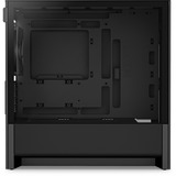 NZXT NZXT H3 Flow (2025) All Black midi tower behuizing Zwart (mat) | 1x USB-A | 1x USB-C | Window