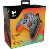 PDP PDP Wired Controller - Atomic Carbon Antraciet/oranje