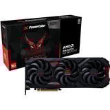 PowerColor Radeon RX 9070 XT Red Devil 16GB OC Special Edition grafische kaart Zwart, RDNA4, GDDR6, 3x DisplayPort, 1x HDMI