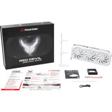 PowerColor Radeon RX 9070 XT Red Devil Spectral White 16GB GDDR6 grafische kaart Wit, RDNA4, GDDR6, 3x DisplayPort, 1x HDMI