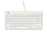 R-Go Tools Compact Break, toetsenbord Wit, US lay-out, Scissor switches