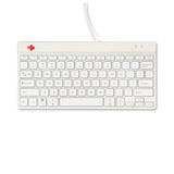 R-Go Tools Compact Break, toetsenbord Wit, US lay-out, Scissor switches