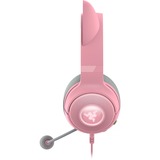 Razer Kraken Kitty V2 over-ear gaming headset Pink, Pc