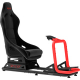 Res-Tech SIMPLY - GT Cockpit racingsimulator Zwart/rood