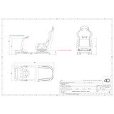 Res-Tech SIMPLY - GT Cockpit racingsimulator Zwart/rood