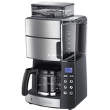 Russell Hobbs Grind and Brew Glass Carafe 25610-56 koffiefiltermachine Geborsteld rvs/zwart, 1.25 L. Fully-auto Combi Coffee maker