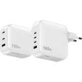 Sitecom 165W GaN Power Delivery wandoplader Wit