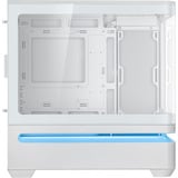 ASUS PRIME AP202 TG ARGB midi tower behuizing Wit | 2x USB-A | 1x USB-C | RGB | Tempered Glass