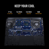 ASUS TUF Gaming FX610JM-TU120W 16"  gaming laptop Zwart | Core i7-14650HX | RTX 5060 | 16 GB | 512 GB SSD
