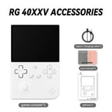 Anbernic RG 40XXV handheld game console Wit, 64 GB + 64 GB SD, WIFI 5G, Bluetooth 4.2, Linux
