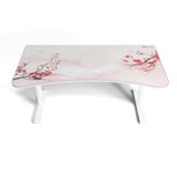 Arozzi Arena Gaming Desk - Sakura Wit/rosé